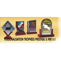 PERSONNALISATION POUR TROPHEE PRESTIGE